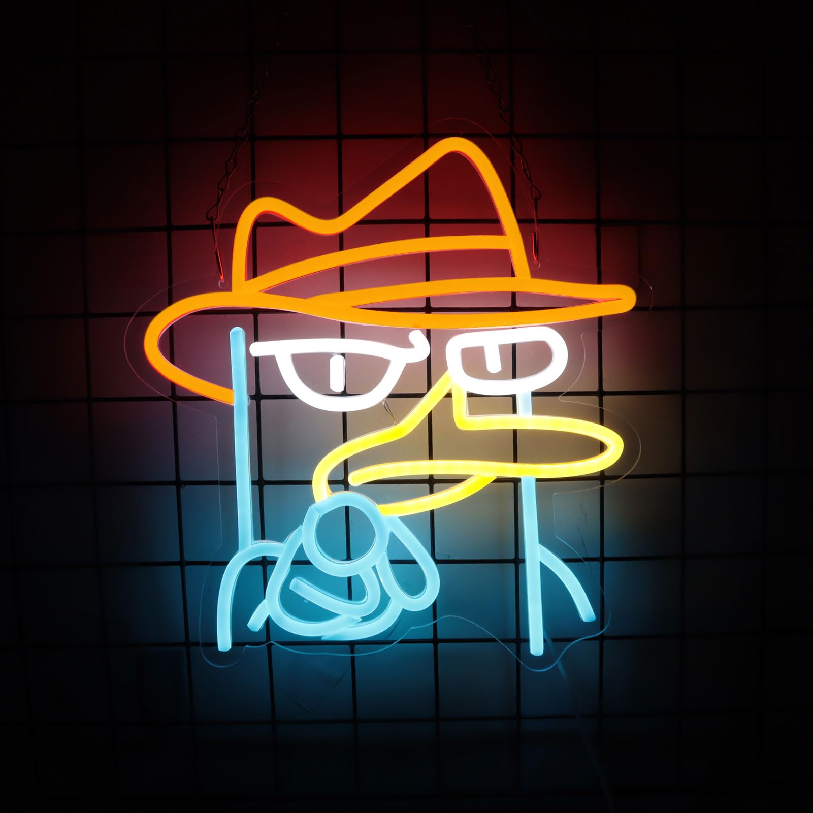 TiabuyTiabuy Perry the Platypus Neon Signs Anime Cartoons Agent P Neon Lights for the Wall Decor,Dimmable LED Sign for Kids, Neon Lamp for Bedroom Game Room Dorm Decor, Boys and Girls Gifts Party Birthday