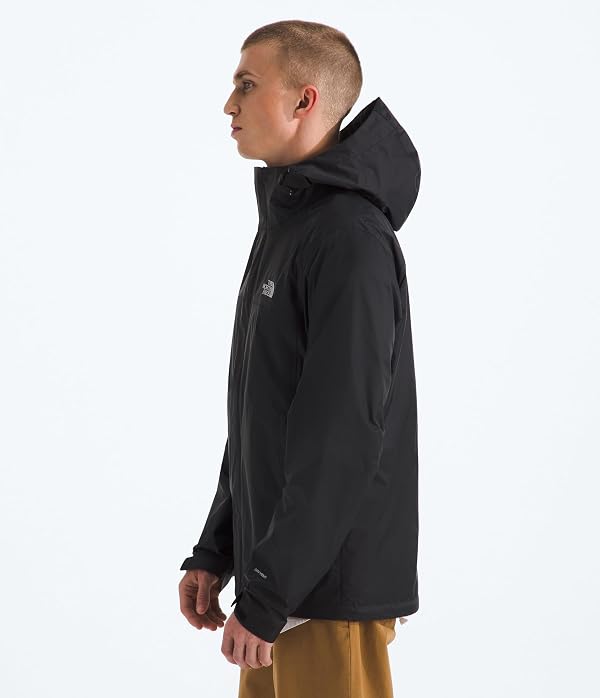 THE NORTH FACE Men’s Venture 2 Waterproof Hooded Rain Jacket | Breathable DryVent 2.5L Fabric, Water-Repellent Finish, TNF Black, 3X-Large by THE NORTH FACE - Image 2