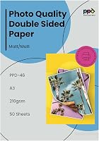 PPD Inkjet Fényes Mágneses Fotópapír A4 - 5 lapos csomag - Hűtőre, fémfelületekre rögzíthető - Fehér, 80g - Tintasugaras nyomtatókhoz 1