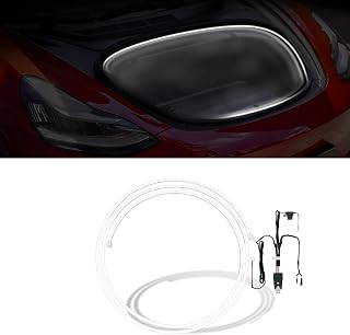 HANSSHOW Compatible Tesla Frunk Brighten LED Strip Modified Lighting for Tesla Model 3 Y Waterproof (Multifunctional Color Change)