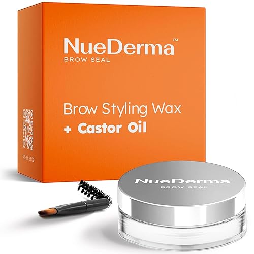 Brow Seal with Castor Oil - Clear Eyebrow Gel, Waterproof