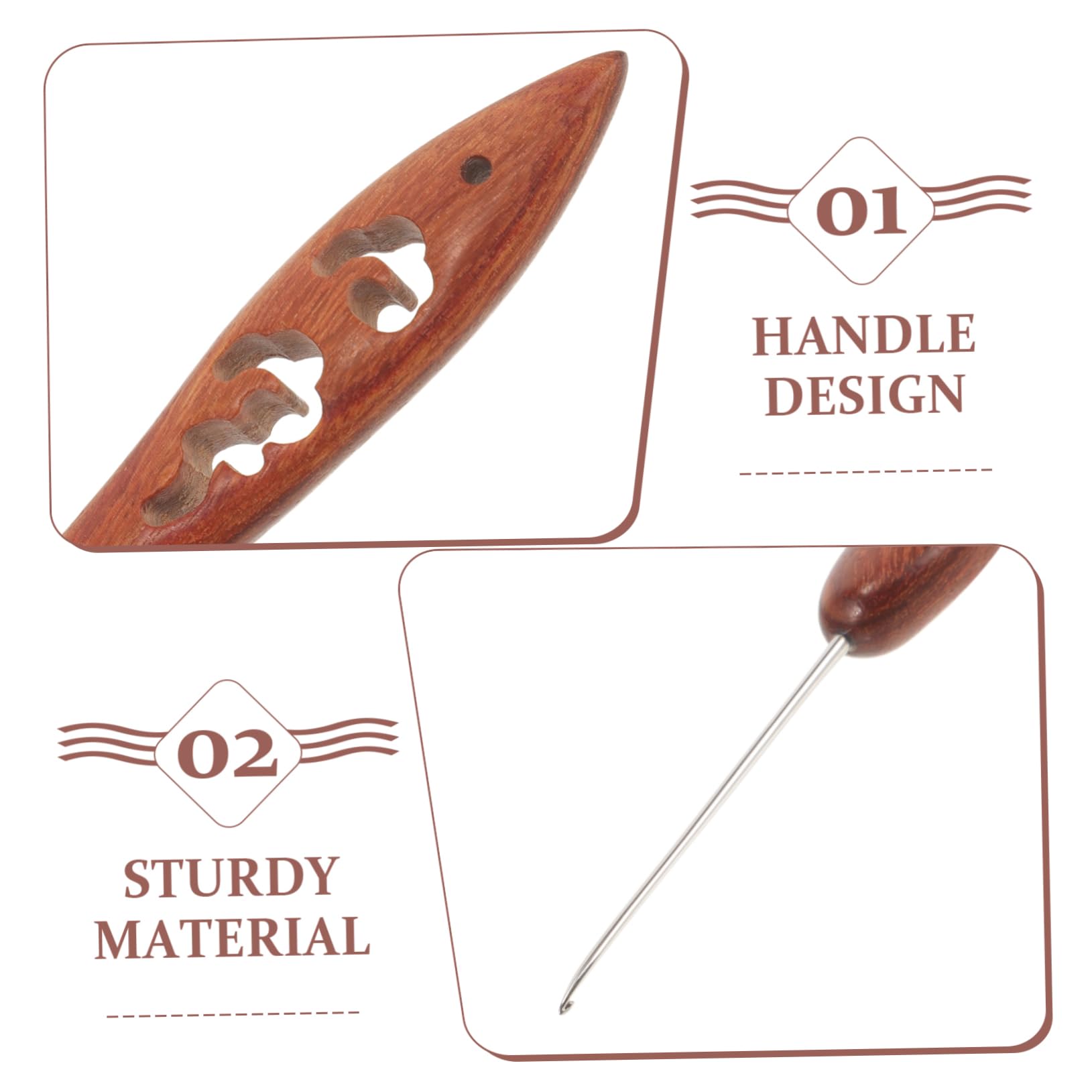 DIYEAH 2pezzi Strumenti Per Lavorare Maglia Di Sandalo Ganci Per Uncinetto Ergonomici Per Principianti e Amanti Del Fai Da Te Perfetti Per Maglioni Cappelli e Guanti