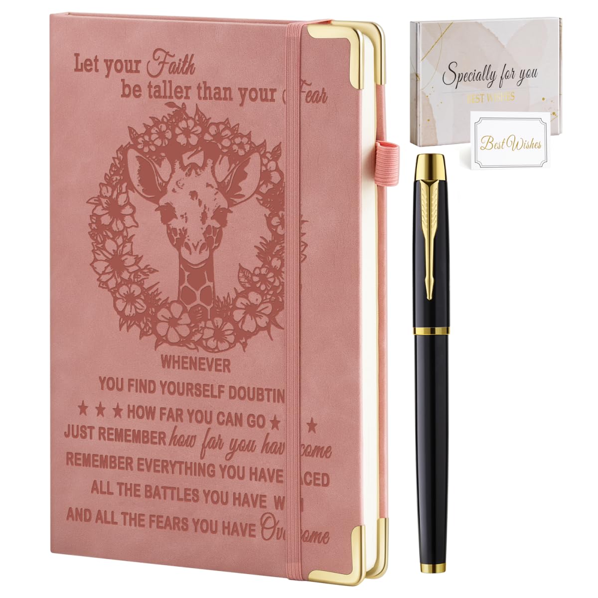 Journal A5 ligné avec poche intérieure pour ne plus perdre vos notes - 8
