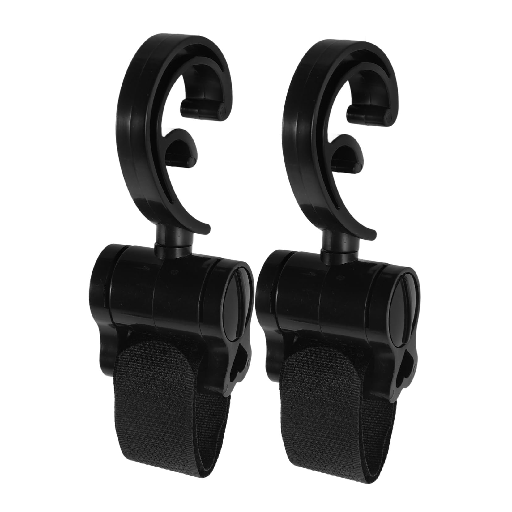 VICASKY 2 Pack Car Seat Headrest Hooks Stroller Pad Hooks for Double Stroller Hanger
