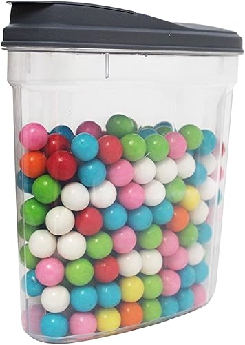 Miniatura 5 de Dependable Industries inc. Essentials Juego de dispensador de cereales de 3 piezas, recipientes de almacenamiento de alimentos secos sin BPA