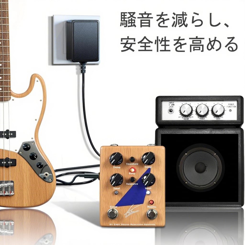 Amazon.co.jp: BOSS ボス用のACアダプター PSA-100S2 Punasi 9V 1A AC