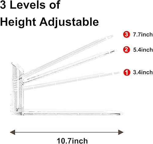 Miniatura 2 de Paquete de 12 ranuras para zapatos, organizador para armario, apilador de zapatos, organizador para armario, ahorro de espacio, organizador de