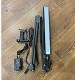 Lustaled Schreibtischlampe LED Klemmbar, 2000LM Doppelkopf Schreibtisch Lampe Tischlampe Dimmbar, 3...