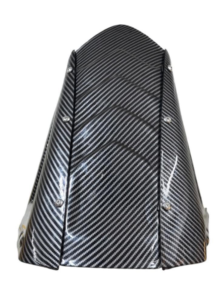 VermsBikers SharkFin Rear Fender for R15 V3, Black 400 mg - Image 3