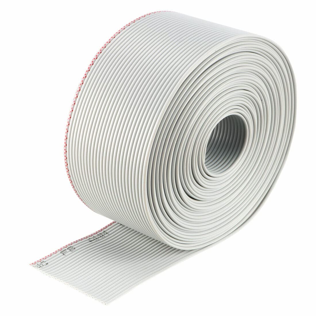 Tool parts Flat Ribbon Cable 26P Gray Wire 1.27mm Pitch 4 Meters Long