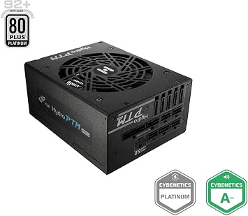 FSP Hydro PTM PRO 1200W Power Supply, 80 Plus Platinum, ATX 3.0 PCIe 5.0 Full Modular, (HPT2-1200,Gen5)