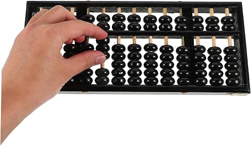 Miniatura 3 de TOYANDONA Abaco aritmético de madera de 13 niveles para niños, herramienta de aprendizaje de matemáticas, juguete educativo para niños y niñas