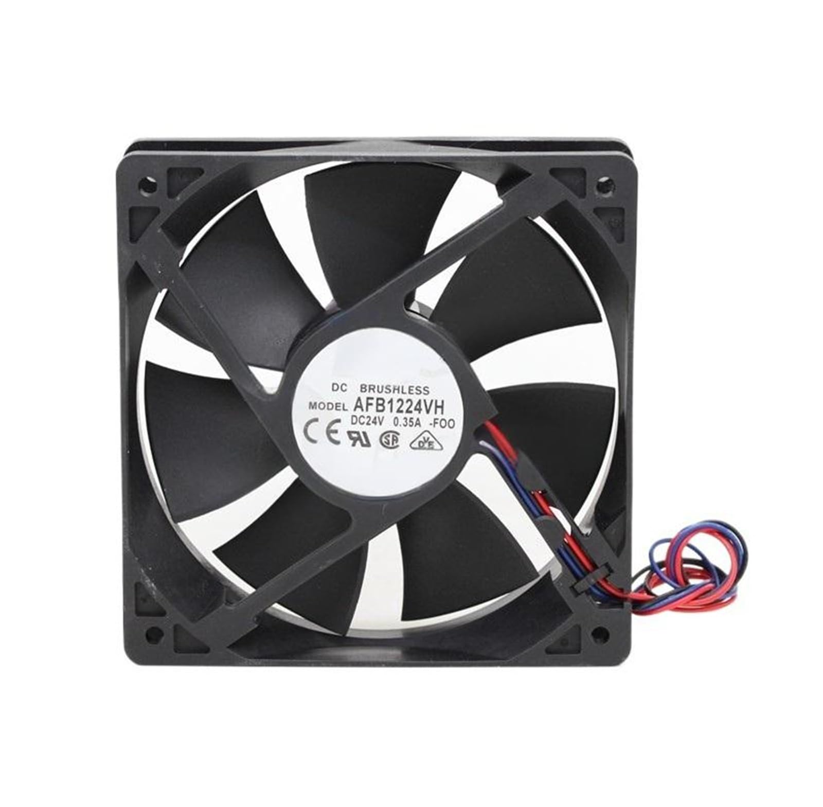 QNEZIQTMH 120mm 24V Fan Afb1224vh DC 24v 12025 12cm 0.35A Cooling Fan