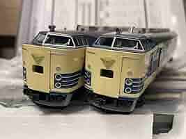 HOゲージ　HO-018国鉄583系特急電車（クハネ581）基本セット 公式]鉄道模型(HO-018国鉄 583系特急電車 (クハネ581) 4両基本