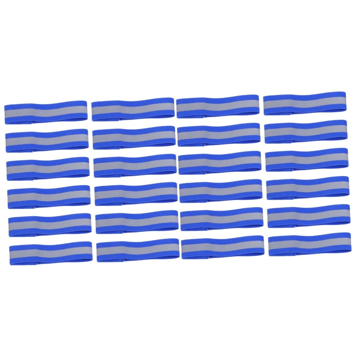 POPETPOP Bracelet Réfléchissant Brassard Reflechissant Coureurs Bracelet LED Brassards Réfléchissants Sécurité Ceinture Nuit Visibilité Elastiques Bracelets Blue