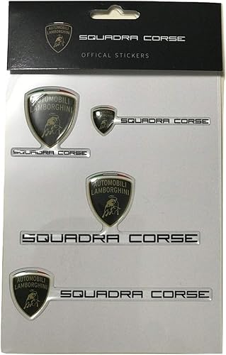 Lamborghini Juego de pegatinas Squadra Corse