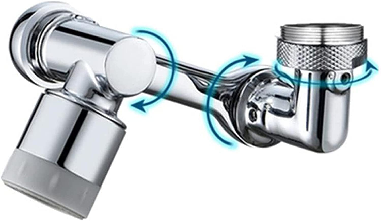 Shree Hari 1080° Swivel Faucet Aerator Rotatable Multi-Functional Extension Faucet, Faucet Extender for Taps, Tap Extender for Kitchen Sink with 2 Modes Splash Extension Faucet Filter (B0CGRY35TN) Amazon Price History, Amazon Price Tracker
