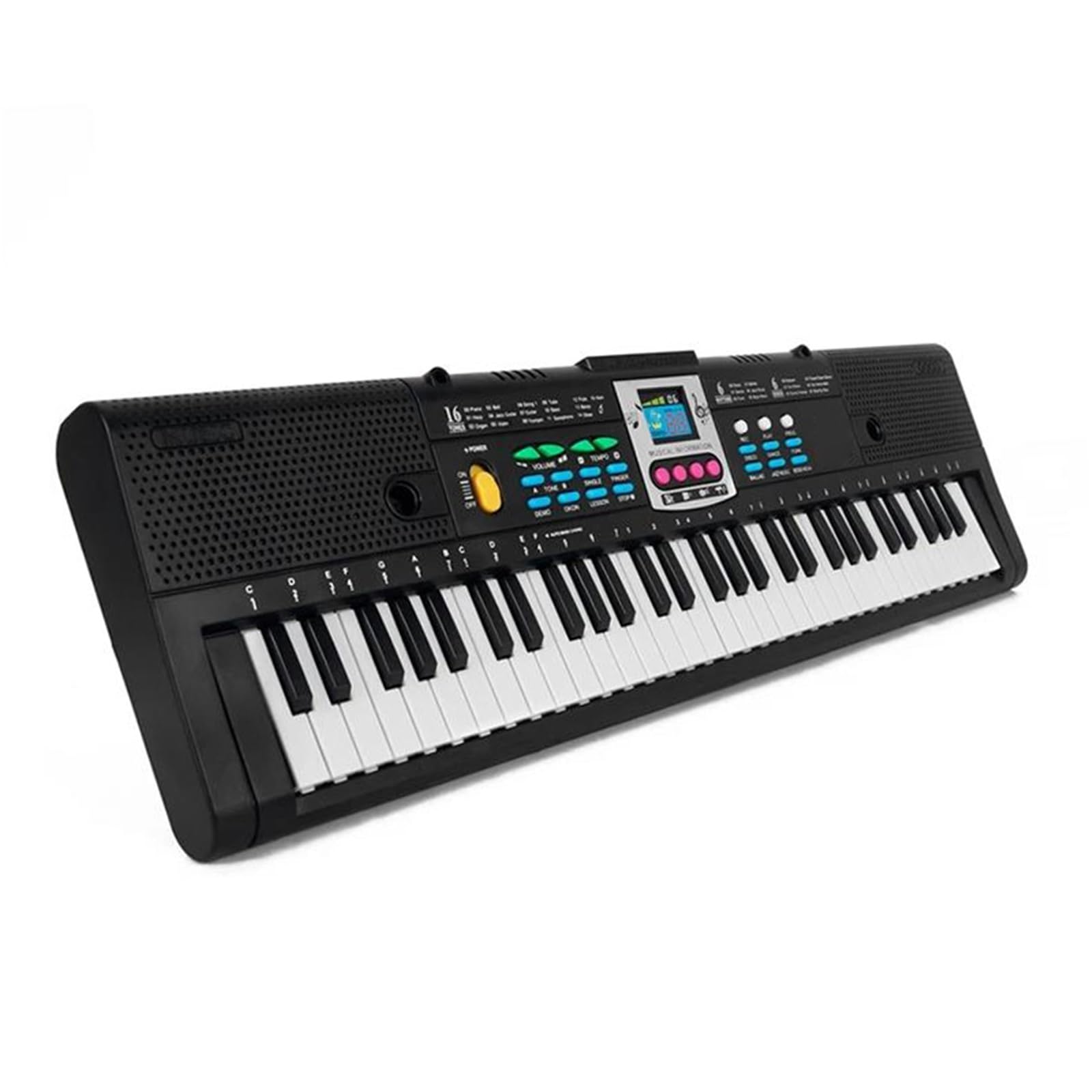 Tastiera Digitale Per Principianti 61 Tasti Pianoforte Elettronico Musica Digitale Tastiera Elettronica Strumento Musicale Con Microfono Per Principianti