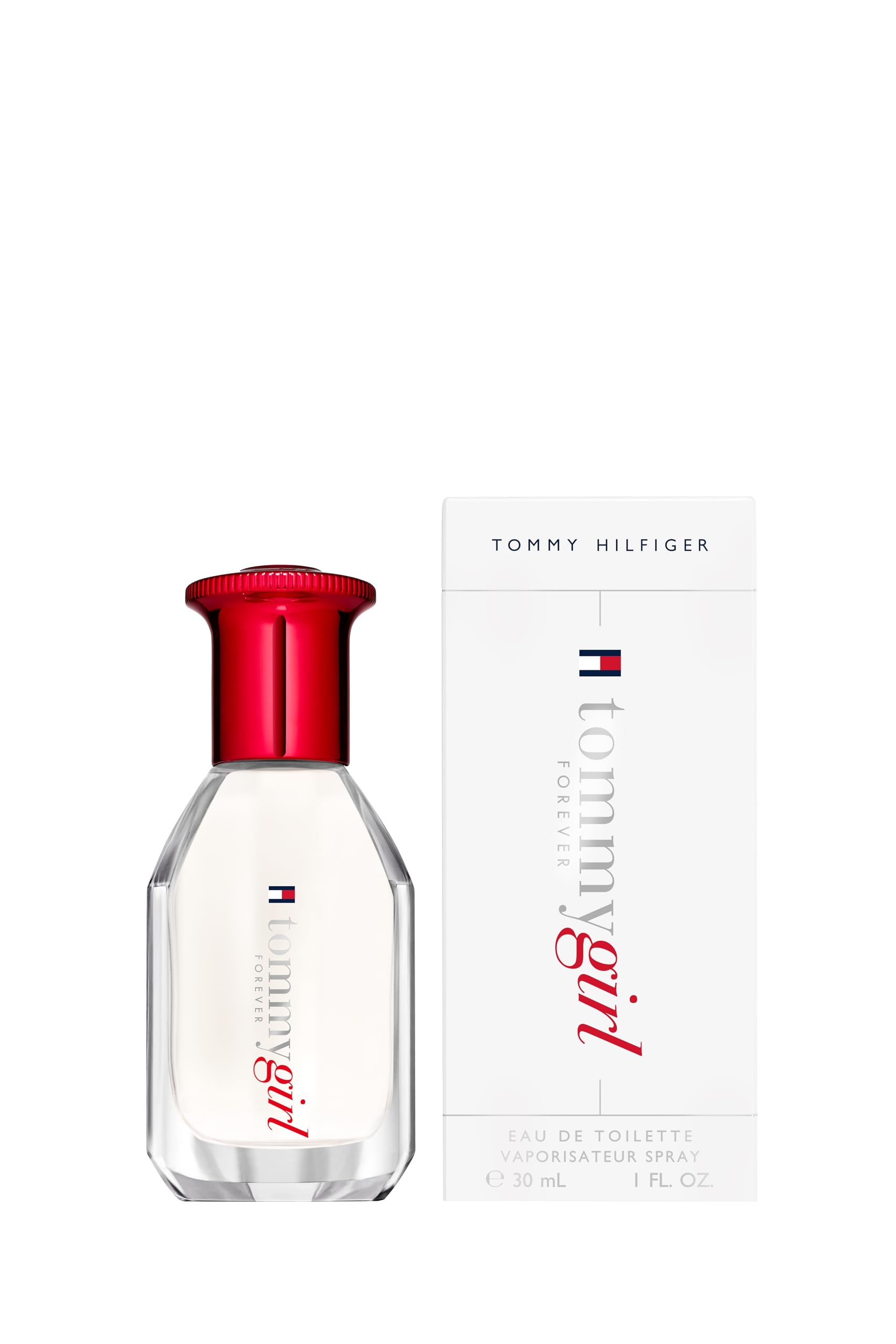 Tommy Hilfiger – Eau de Toilette Tommy Girl Forever 30 ml – Profumo Donna – Fragranza Floral Green Woody – Note Agrumate e Floreali – Flacone in Vetro Trasparente | Fragranza Ambery Woody, Note Ambrate e Legnose, Flacone in Vetro con Gradiente Blu