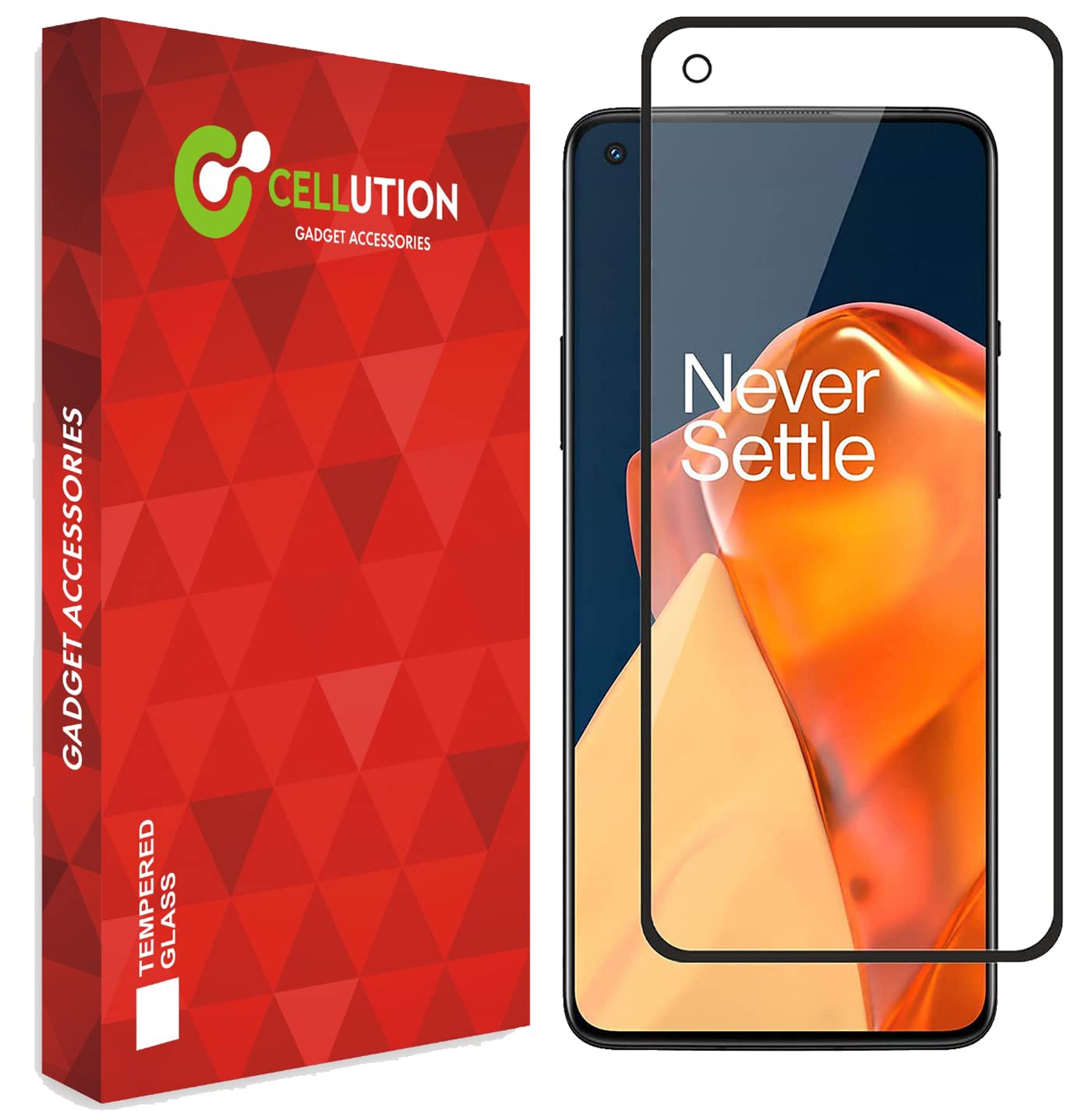 CELLUTION Tempered Glass For Oneplus 9R Full Screen Edge to Edge Coverage with Easy Installation Kit, (Black) Pack of 1 (B0BV2D5K84) Amazon Price History, Amazon Price Tracker