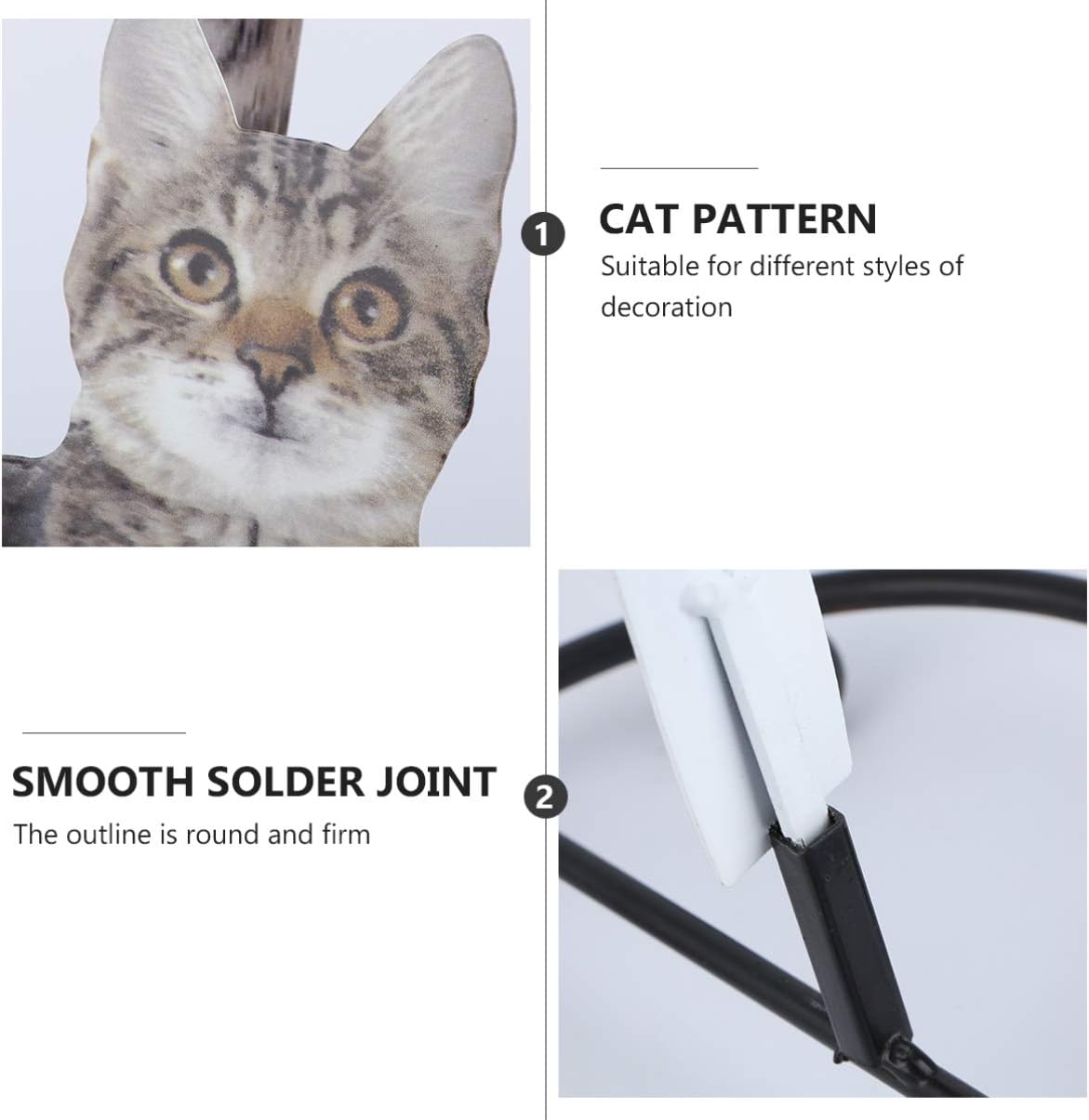 Cabilock Cat Paper Towel Holder Countertop Paper Towel Holder Cat Kitchen Roll Holder Towel Dispenser for Kitchen