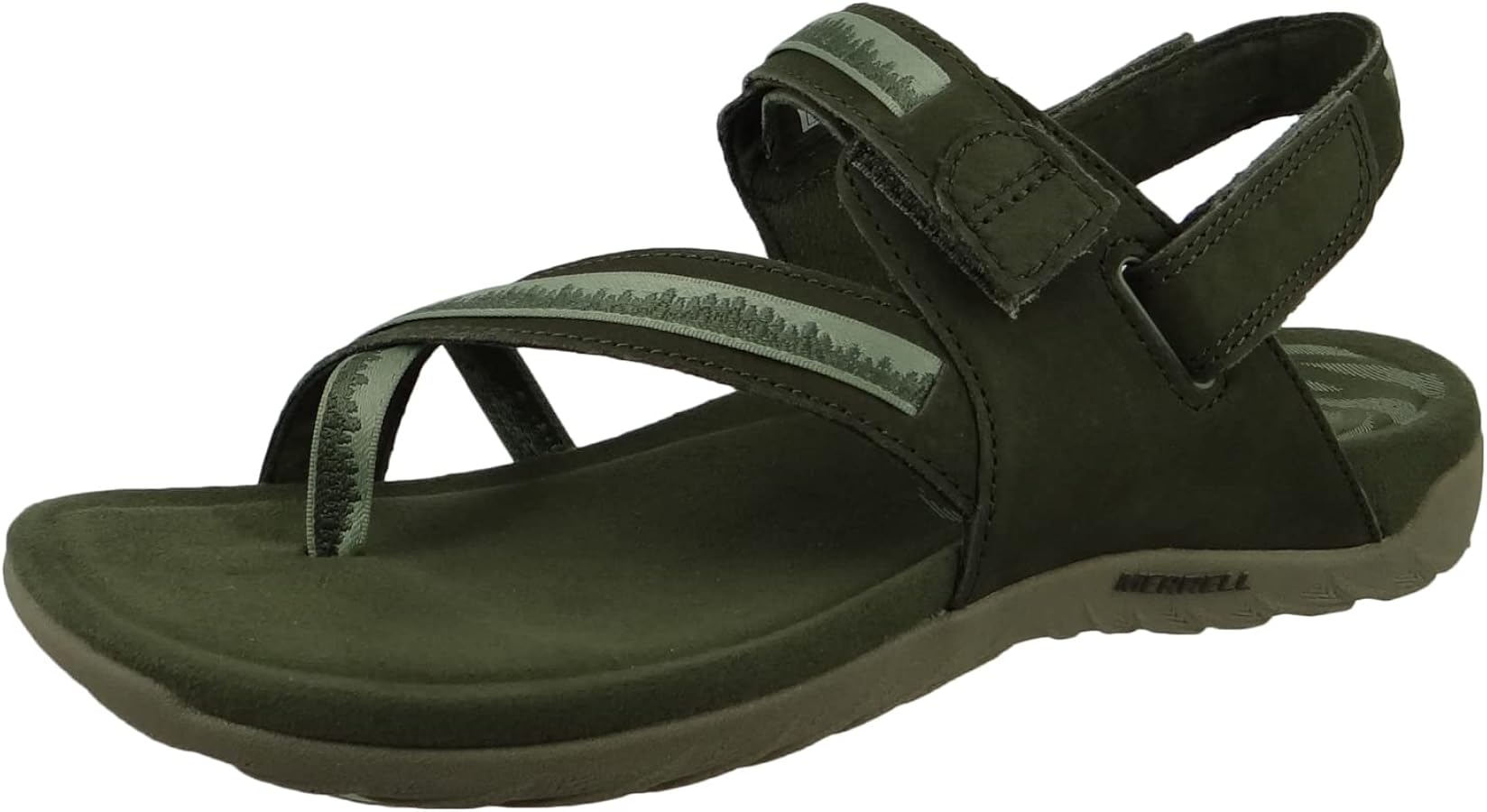 Merrell Caper Desert Sage Hiking Women Sandals Sz 10 Leather Brown Green Womens Hiking Sandals | Ladies Walking Sandals | Merrell UK main image 4