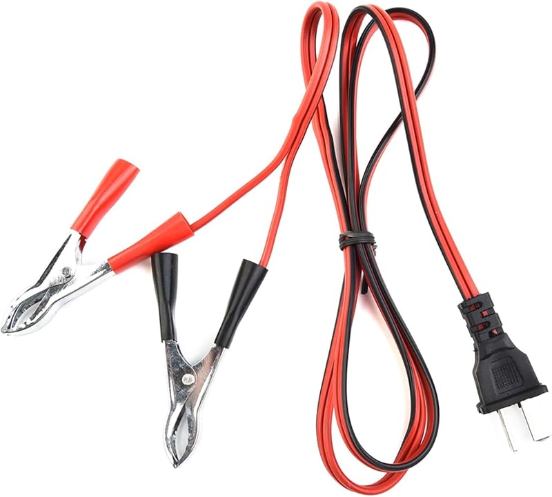 Cable de carga para generador de 12 V CC con clips de cocodrilo para Honda EU1000i EU2000i EU3000i Reemplaza 32650-892-010AH 32660-894-BCX12H 4 pies