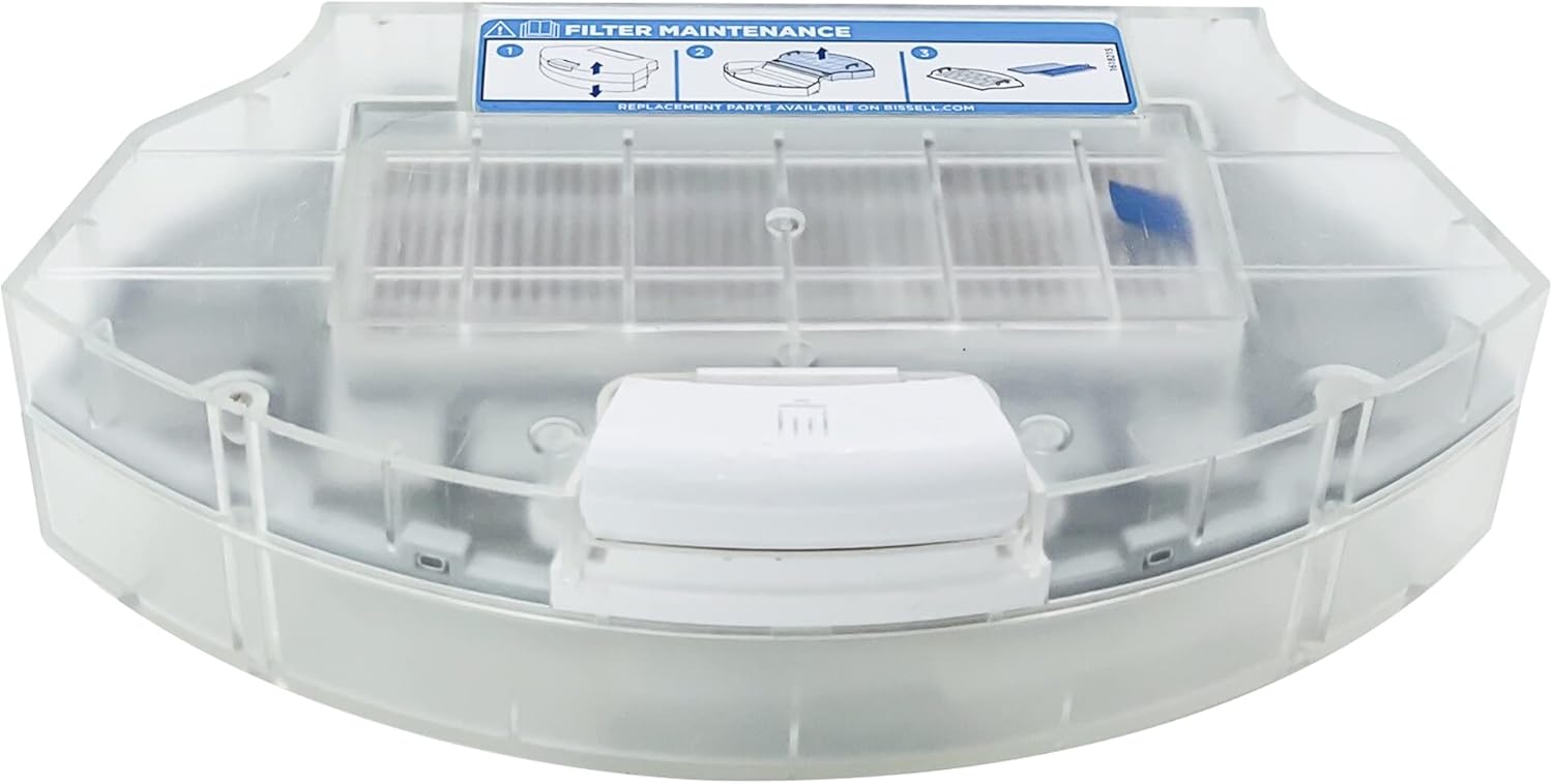 1624765 Cleaner Dry Tank and Filter compatible with Bissell SpinWave Wet & Dry Robotic Vacuum Model 2859J, 28599, 3115, 28597, 2859W, 2859T, 28596, 2859Z