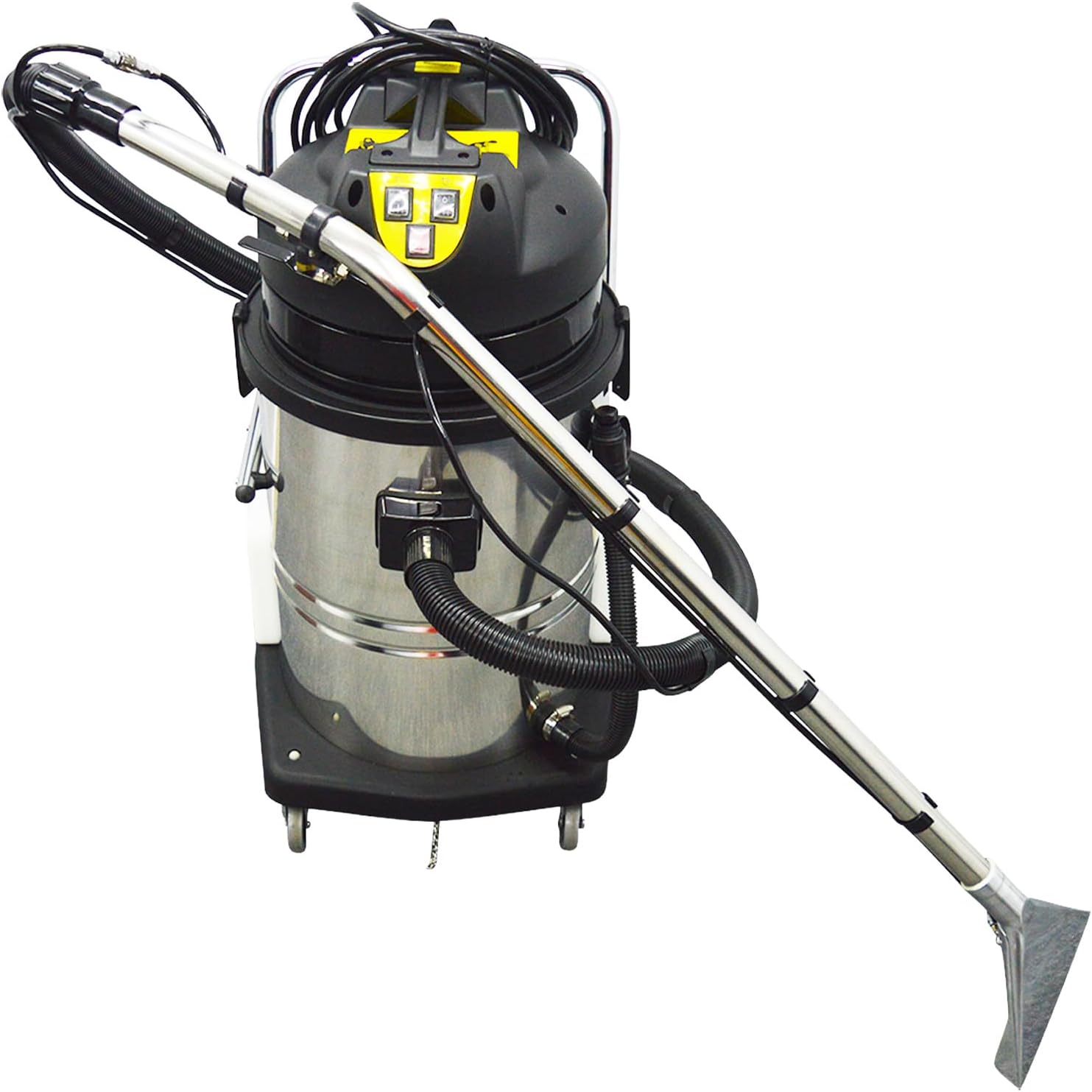 110V 2000W Carpet Extractor Machine 80L Multi-Purpose Floor Deep Cleaner Dry and Wet Cleaning