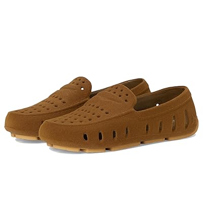 Floafers Kids Prodigy Driver Faux Suede (Toddler/Little Kid/Big Kid) Kids Shoes Dark Mocha/Tan 1