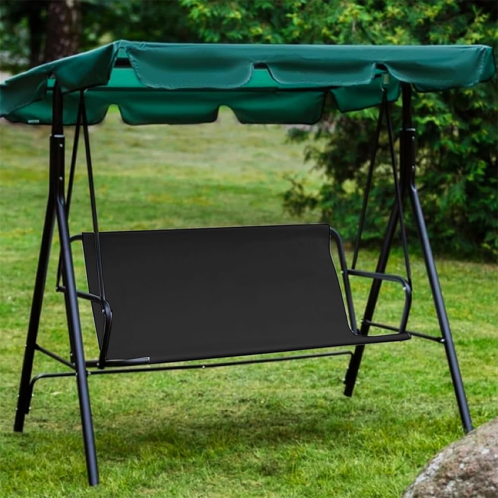 Housse de Protection pour balancelle de Jardin, 148 x 50 x 50 cm, Housse de Remplacement pour balancelle de terrasse, Tissu Oxford 600D, Protection pour balancelle de Jardin, Balcon