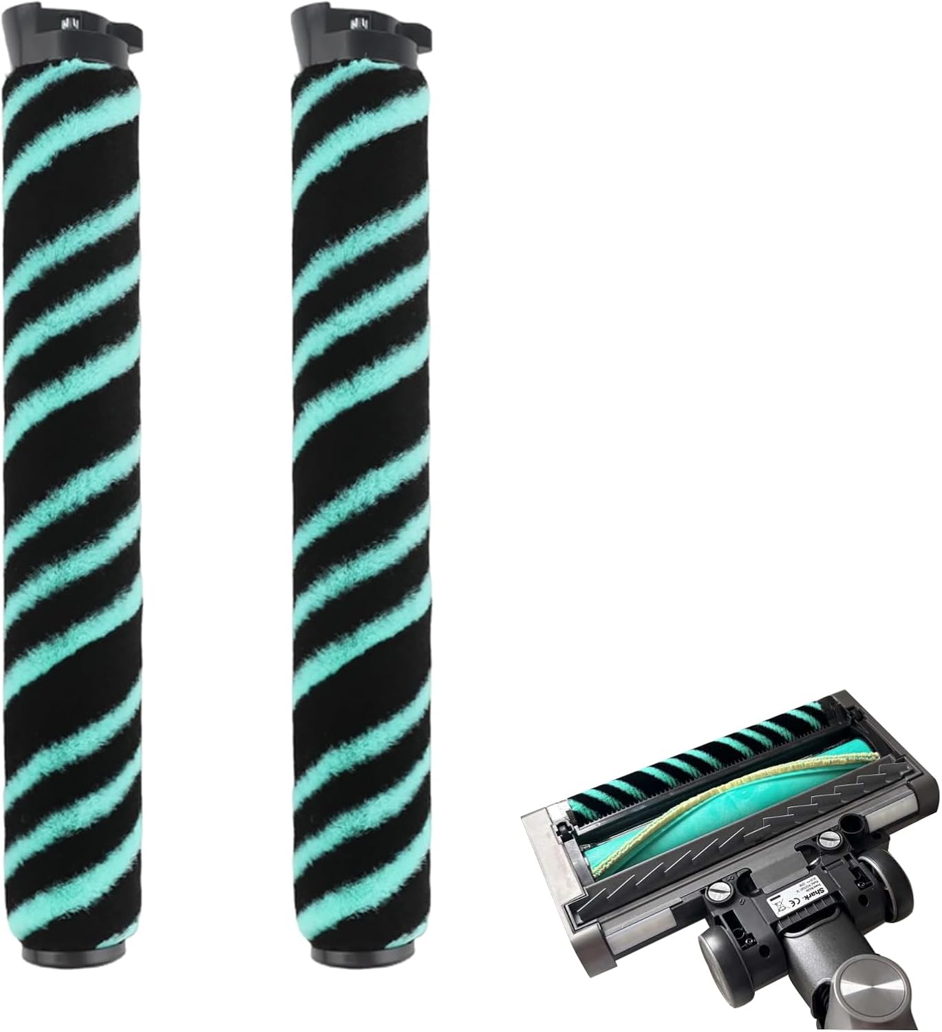 IP3251 Roller Brush Replacement Compatible with Shark IP3251 IP1251 IP3253 IP3252 IP3124 IP1250 IP1251C Cordless Vacuum Cleaner, Part #550CH1000, 2 Pack