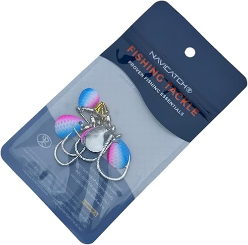 Miniatura 3 de Gancho de asistencia de plantilla con cuchilla giratoria, Spinner, giratorio láser UV, giratorio de alta velocidad, gancho BKK para agua salada y