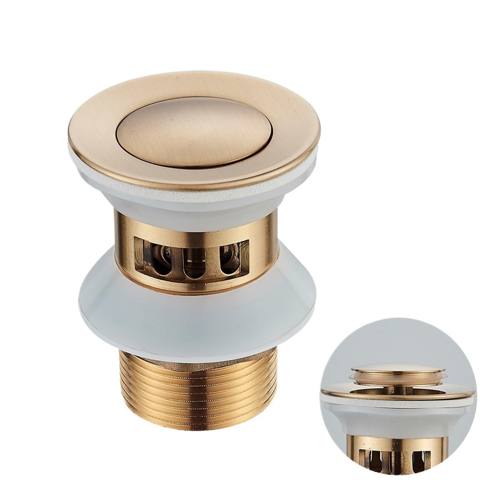 1pcs Sink Pop Up Drain Waste Stopper Bathroom Faucet Accessories