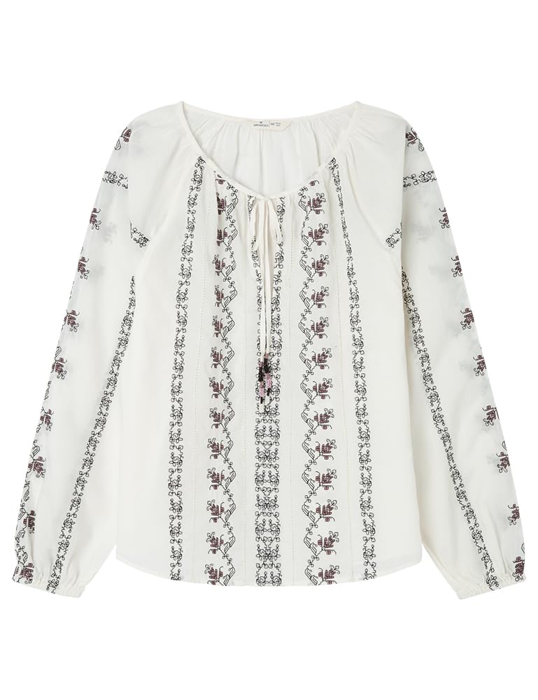 SPRINGFIELD Brown Blouse 42, Brown Óxido, 14