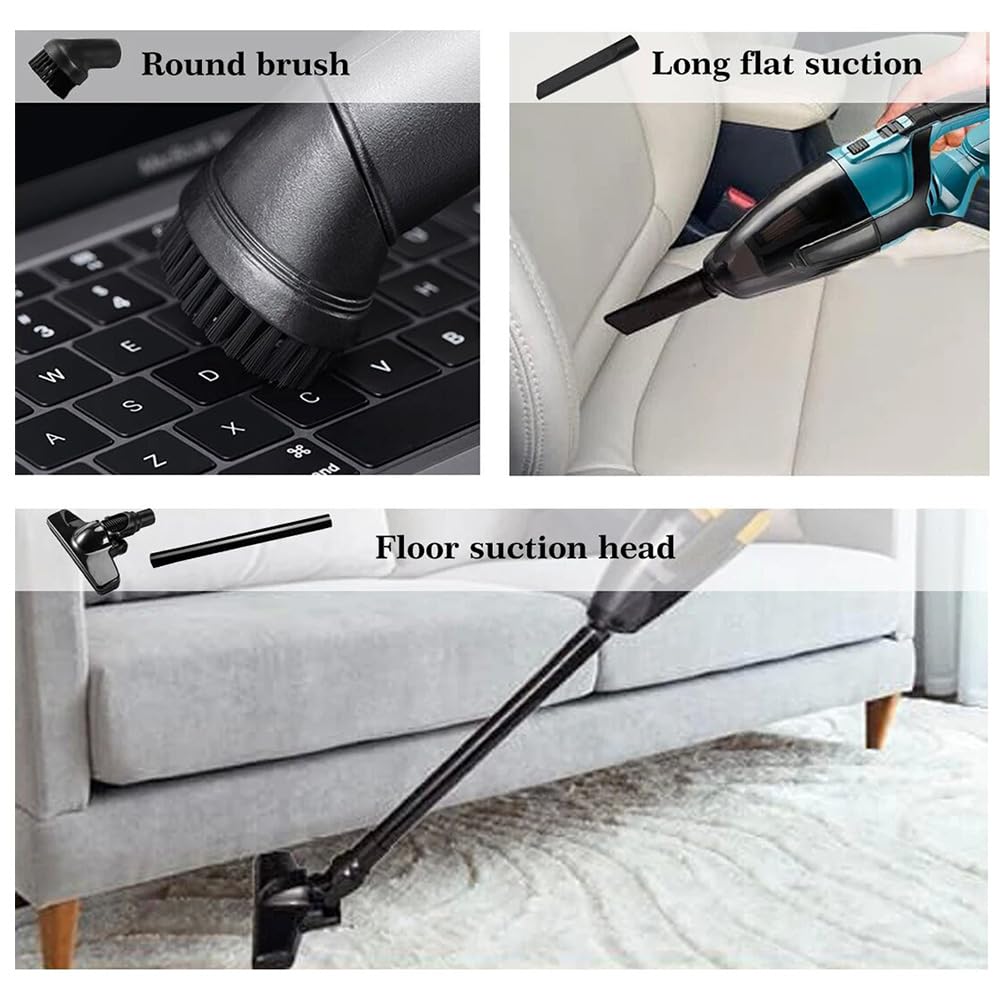 Flex Makita Aspirapolvere A Batteria Makita CL121DZ - Senza Batteria, Con Ugelli E Accessori, Nuovo Utensile Makita 18V Li-Ion - Foto 3