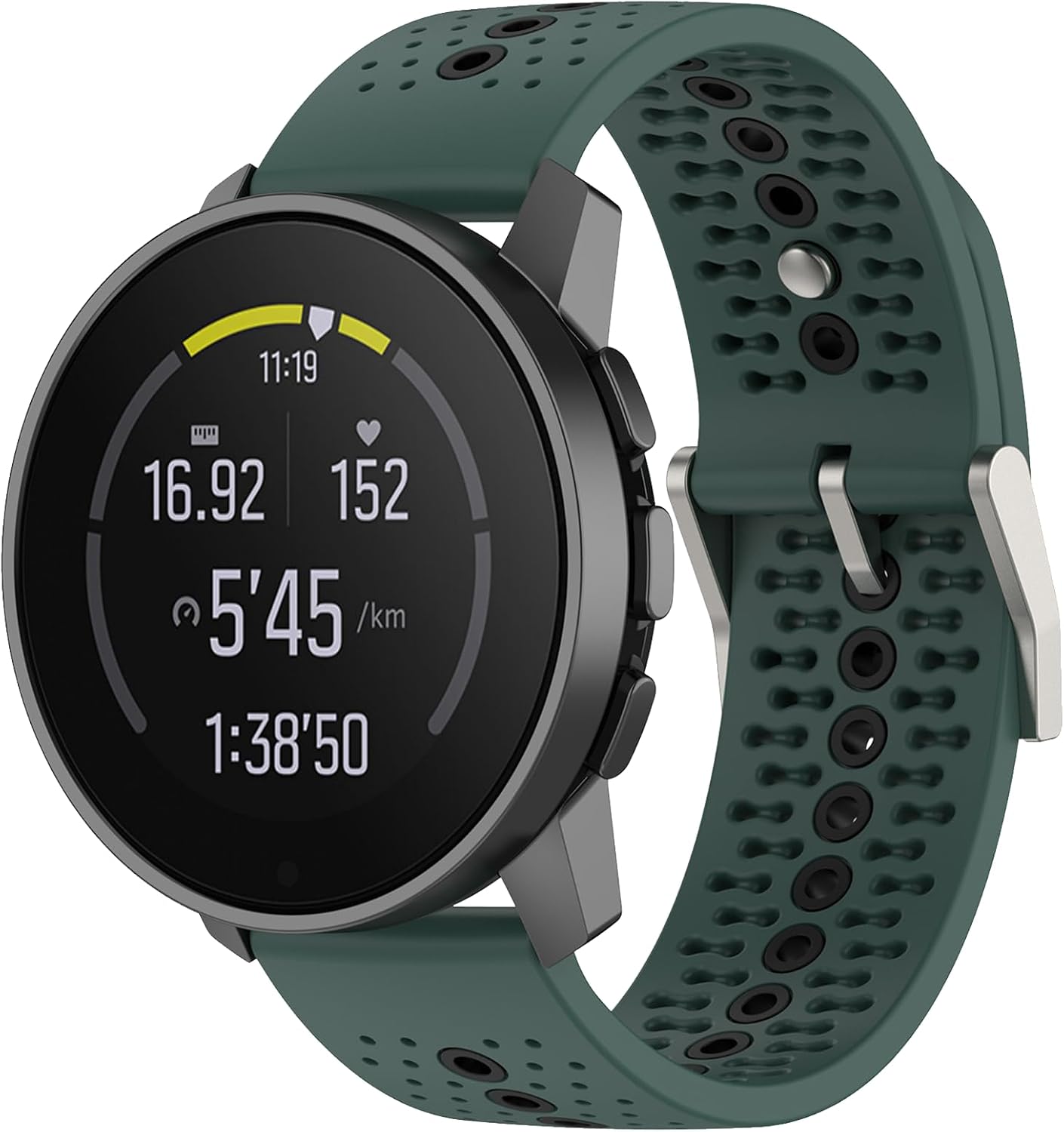 Bracelet De Montre 22 Mm En Silicone – Motif Football, Compatible Suunto RUN/Race/Race S/Vertical/9 Peak