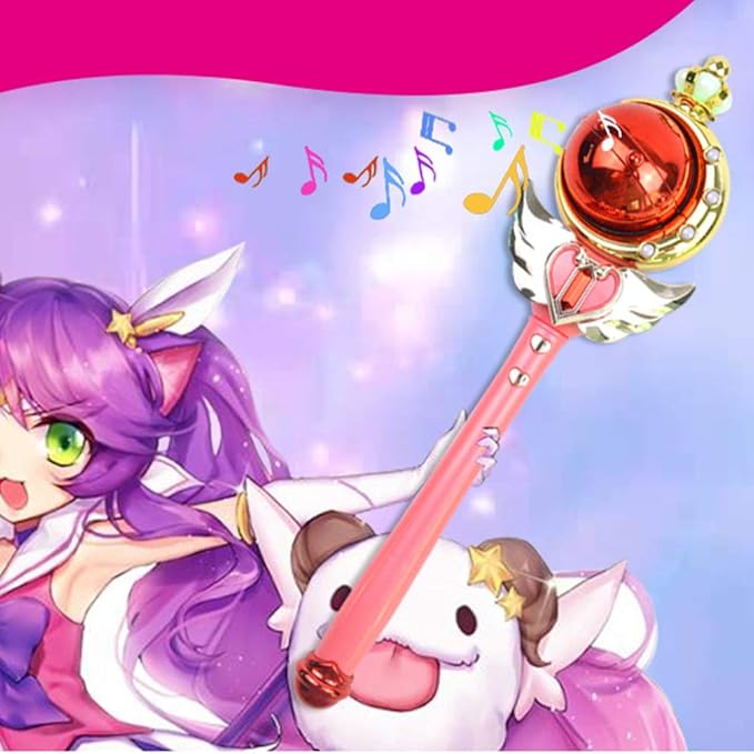 Daxoon Sailor Moon Wand Wand Star Moon Light Music Toy For Kids And Girls  Gift : Amazon.co.uk: Toys & Games