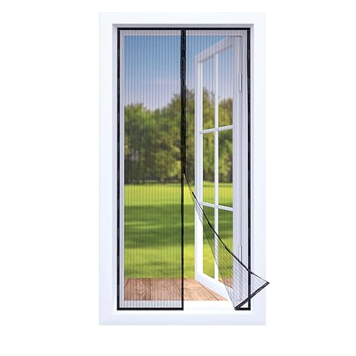 EASYmaxx Fliegengitter Tür mit Magnetverschluss | 100 x 210 cm