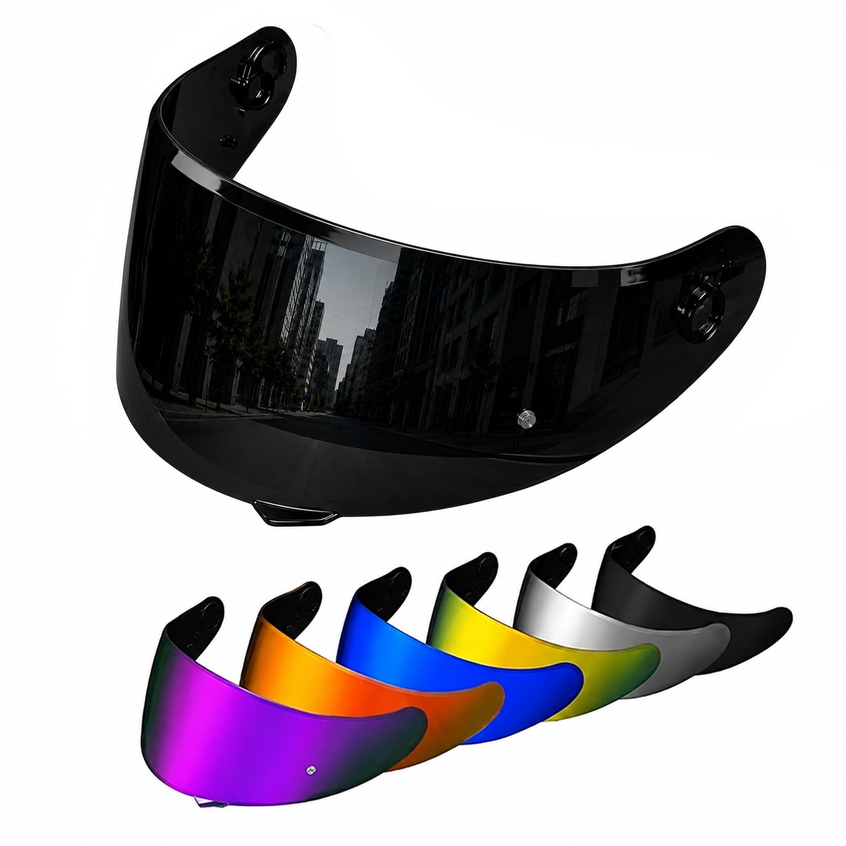 PSLER Shatterproof Helmet Visor for GT Air GT Air 2 Neotec-1,Smoke