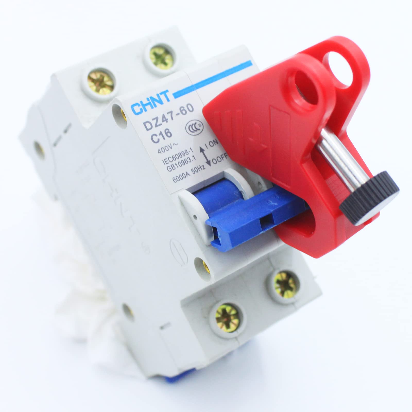 BARRUE Circuit Breaker Lock Device Universal Single and Multi Pole Breakers Lockout (BR-8038)