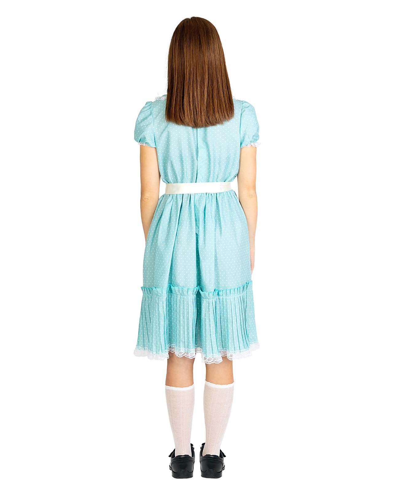 Funidelia Offizielles The Shining-Kostüm für Damen, Inklusive Kleid, Socken, Haarschmuck - Verkleidung für Erwachsene für Partys, Karneval und Halloween