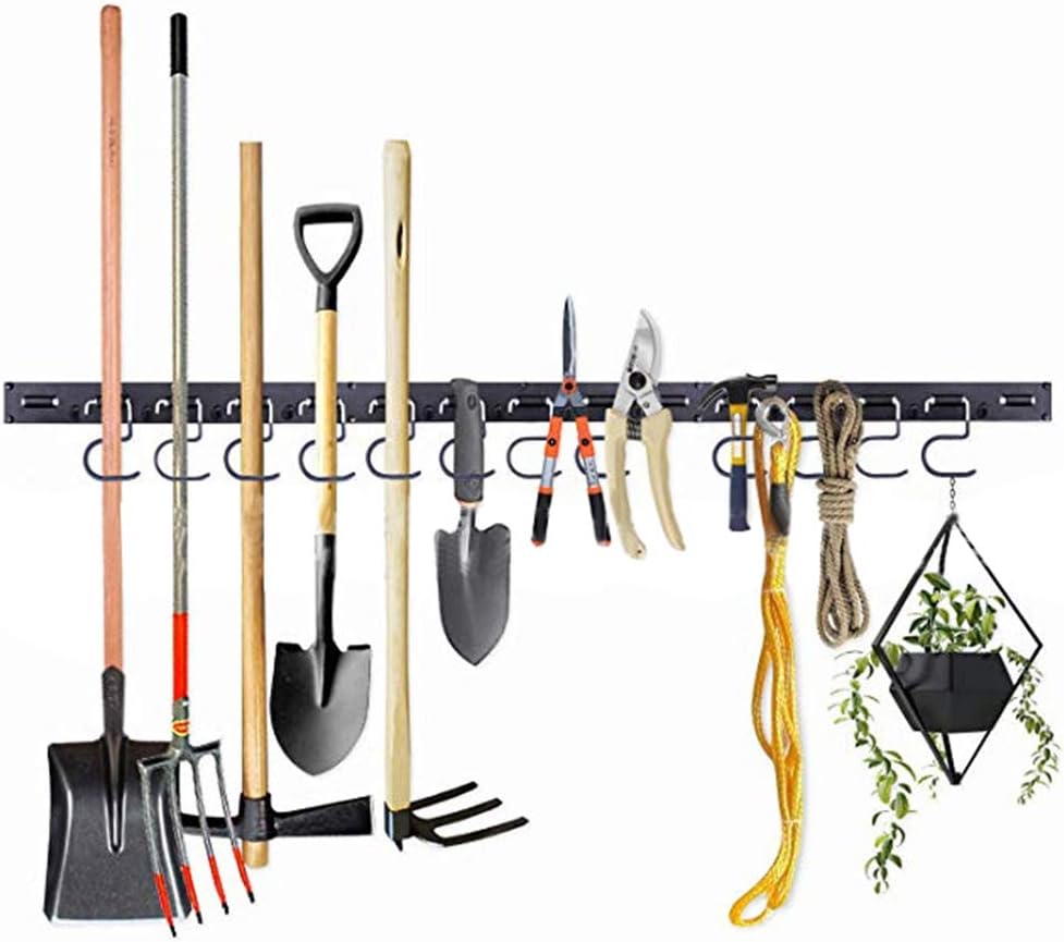 FixtureDisplays® 48" Adjustable Tool Hanging System, Wall