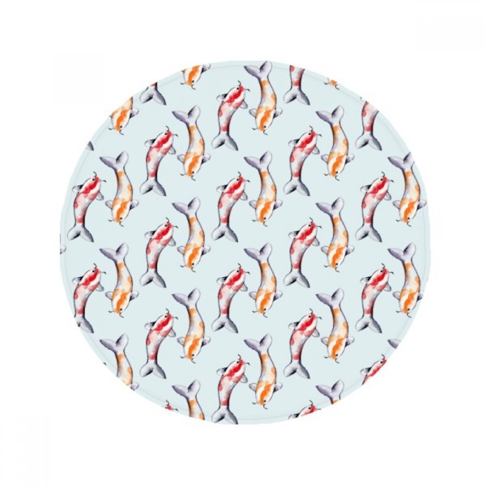 Tapis poisson chinois coloré pour décorer l'entrée du salon et la cuisine