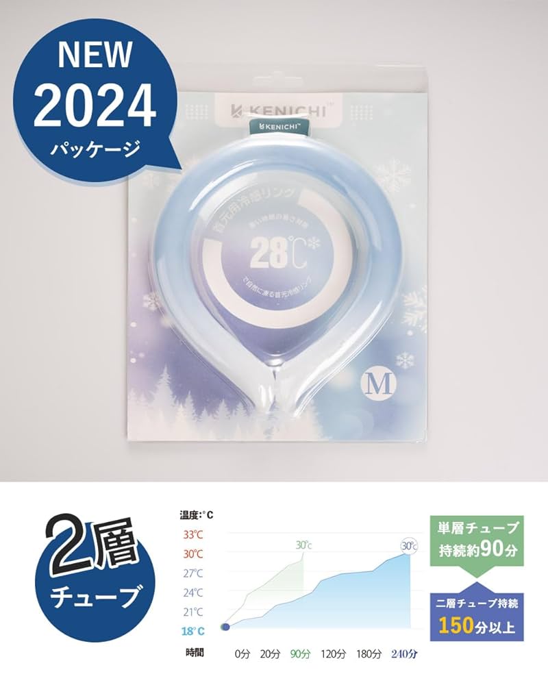 ☆ アイスネックリング クールネックリング 首元ひんやり 冷感 夏対策 61q9+Uqi7eL._AC_UL210_SR210,