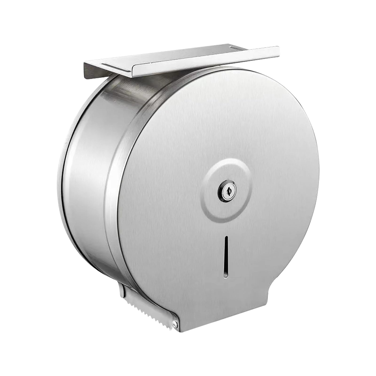 ASIALEO Commercial Jumbo Toilet Paper Dispenser with Shelf,Tissue Holders,9 i...