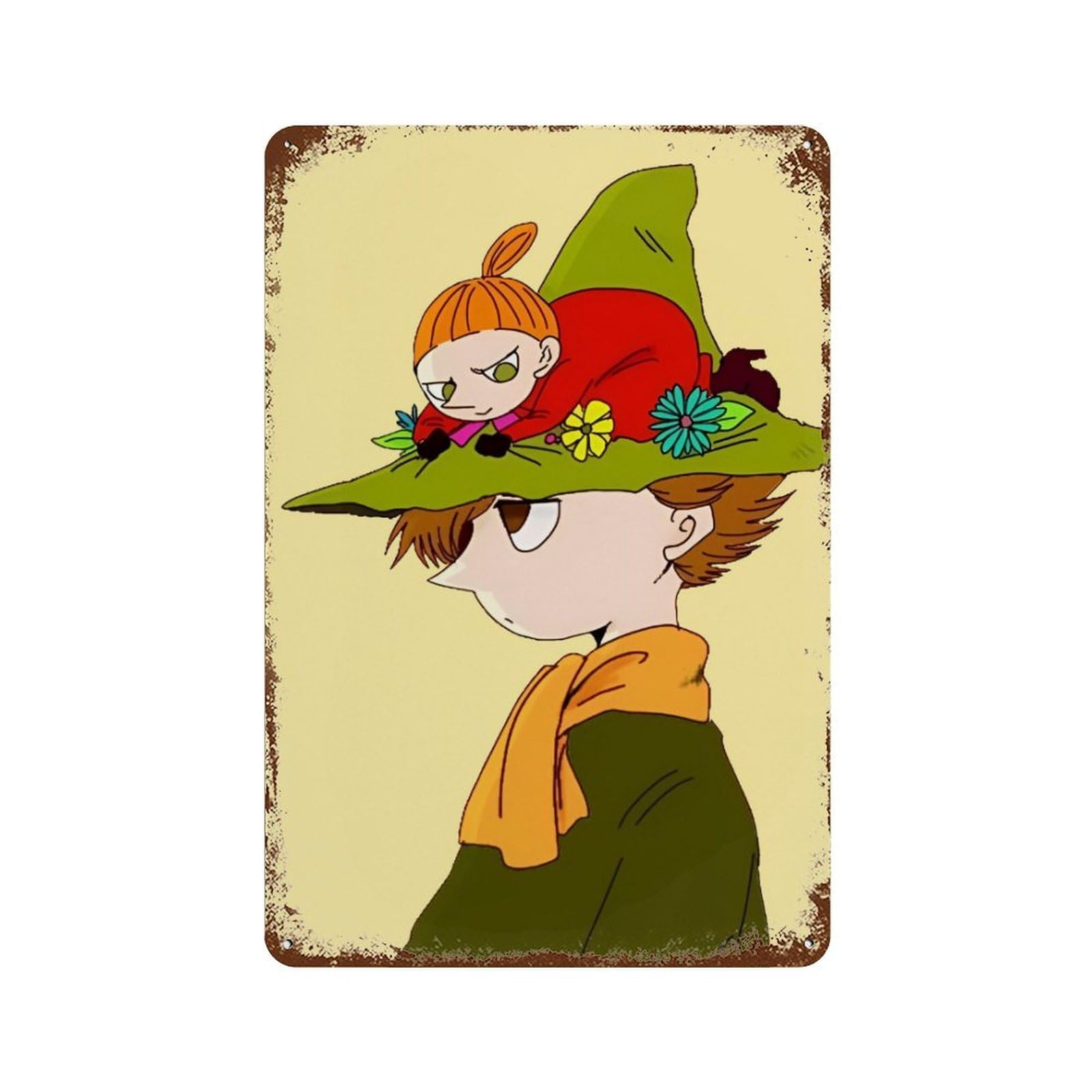 Amazon.co.jp: スナフキン ムーミン 壁掛けポスター 壁掛け絵画 アート