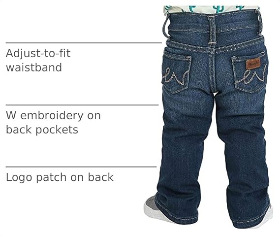 Wrangler Infant Girls 5 Pocket Jeans