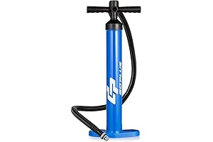 Goplus Action Pump - Double Hand Pump for Effortless Inflation