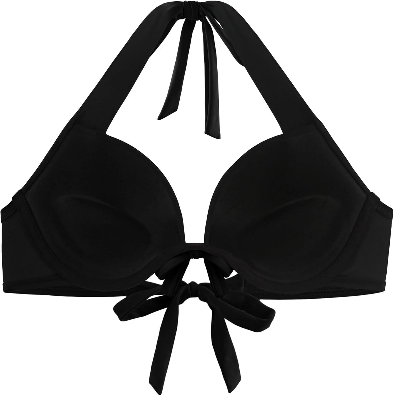 Ocean Blues Women's Push Up Bikini Top Halter Swimsuit Top - Image 3